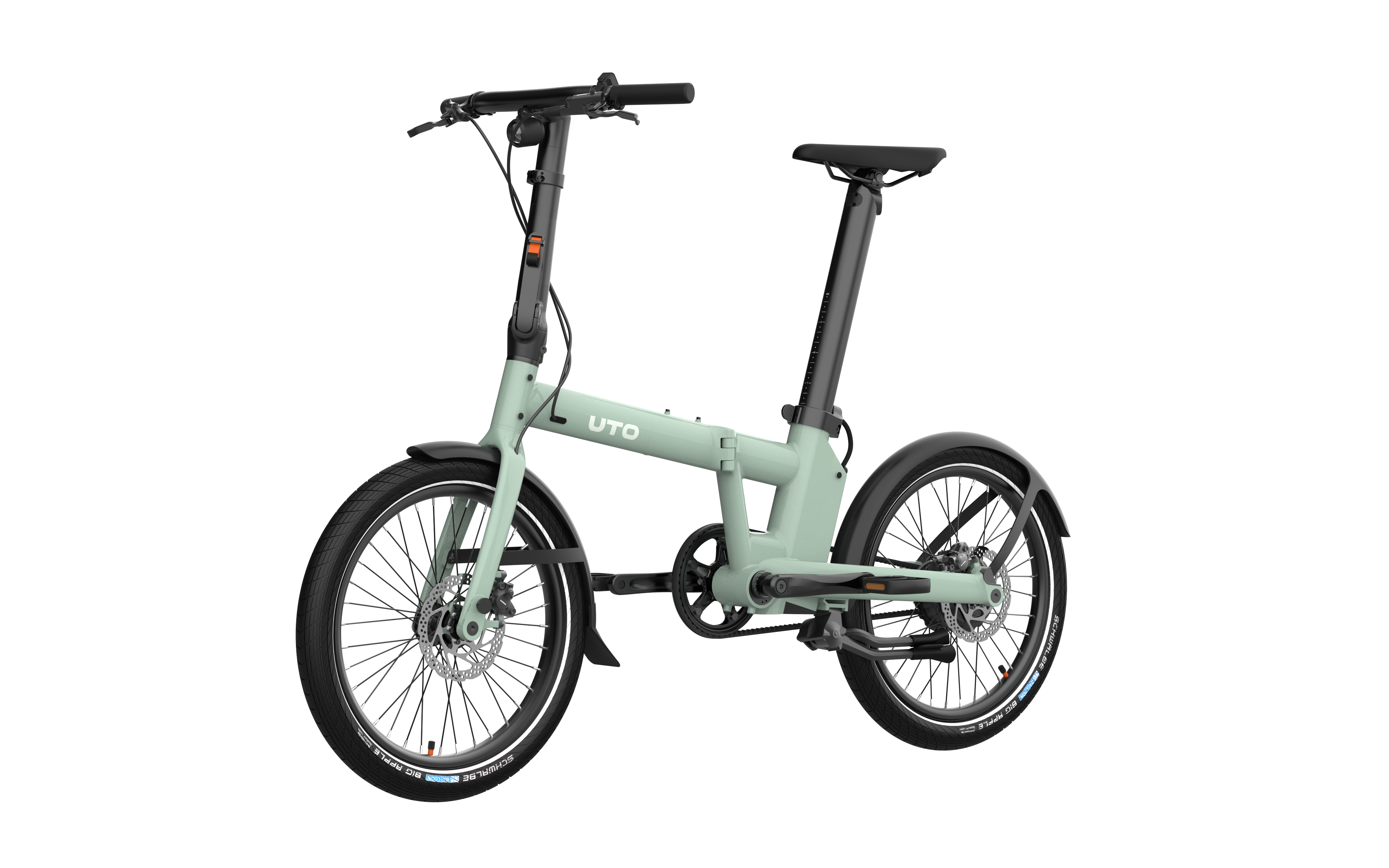 UTO PRO20 353Wh E-Klappräder (grün) 4